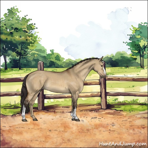 Horse Color:Buckskin Dun 