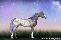 Horse Color:Painted Chocolate Silver Black Chinchilla Ice 