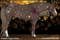 Horse Color:Liver Red Roan Sabino 