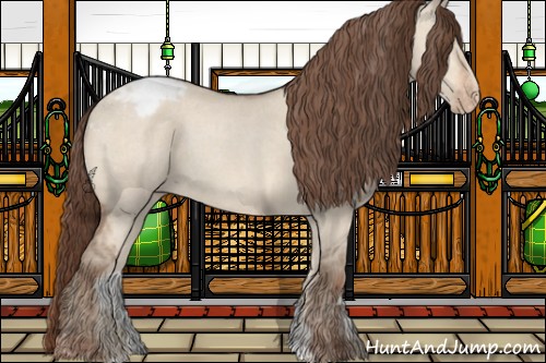 Horse Color:Amber Champagne Dun Varnish