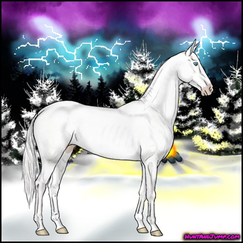 Horse Color:Cremello Dun 