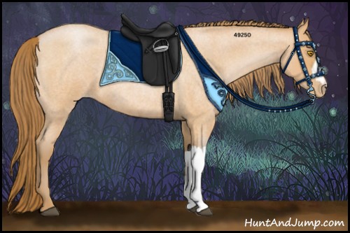 Horse Color:Bay Roan Pearl 