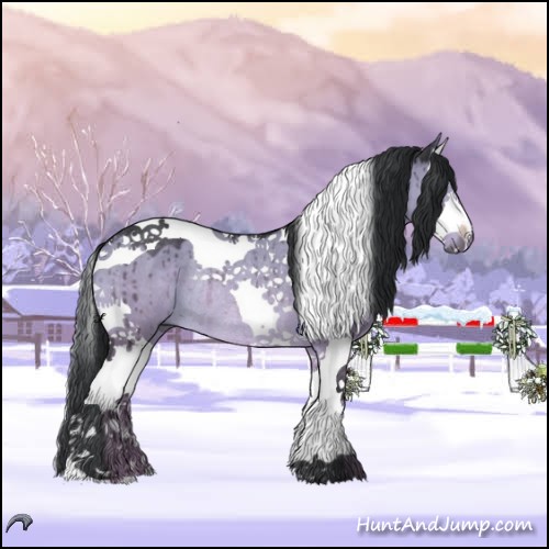 Horse Color:Brown Chinchilla Dun Splash Tobiano Rabicano Brindle 