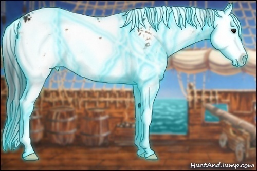 Horse Color:Thunderstruck Brown Onyx Sabino Splash 