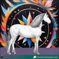 Horse Color:Bay Sabino 