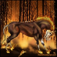 Horse Color:Painted Silver Brown 