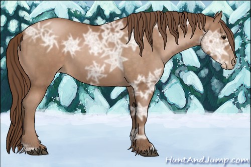 Horse Color:Brown Ice Pearl 