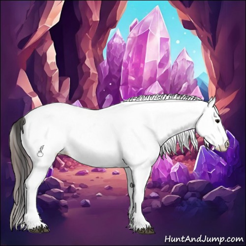 Horse Color:White Spotted Grullo Appaloosa Rabicano  and White Spotted Grullo Appaloosa Rabicano 