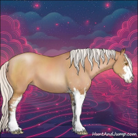 Horse Color:Silver Brown Pearl Sabino 