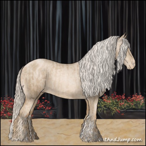 Horse Color:Chocolate Palomino Pearl Sabino Tobiano Appaloosa Rabicano  and Chocolate Palomino Pearl Sabino Appaloosa Rabicano 