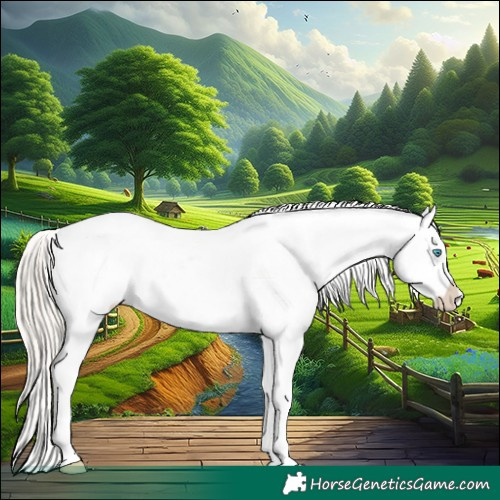 Horse Color:Chocolate Palomino Pearl Sabino Appaloosa Rabicano  and Palomino Pearl Sabino Appaloosa Rabicano 