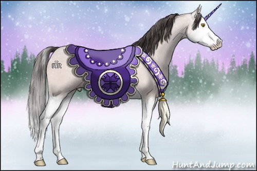 Horse Color:Platinum Amber Champagne Splash 