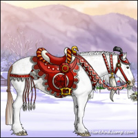 Horse Color:White Spotted Chestnut 