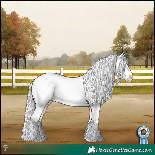 Horse Color:Liver Red Dun Pearl Mushroom Varnish