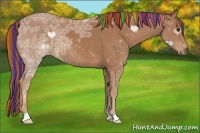 Horse Color:Painted Chestnut Ice 