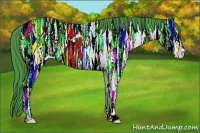 Horse Color:Watercolor Classic Champagne Ice Roan 