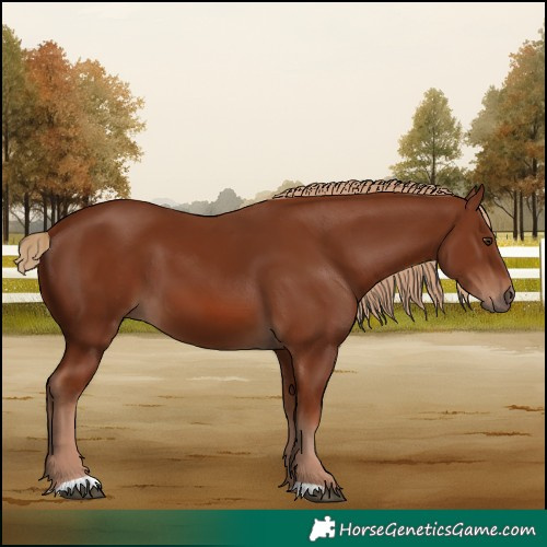Horse Color:Chestnut 
