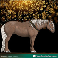 Horse Color:Silver Black 