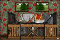 Horse Color:Silver Brown Chinchilla Splash 