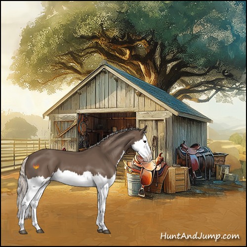 Horse Color:Silver Black Splash