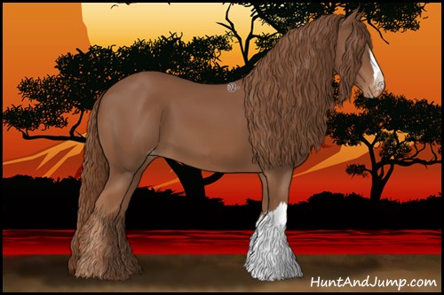 Horse Color:Chestnut Varnish 