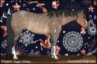 Horse Color:Brown Dun Rabicano 