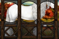 Horse Color:Cremello Ice Onyx Varnish