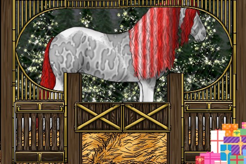 Horse Color:Painted Grullo Chinchilla Ice Onyx Tobiano