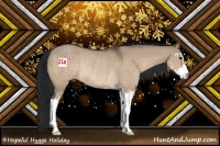 Horse Color:Brown Dun Sabino Rabicano