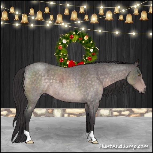 Horse Color:Platinum Buckskin Roan 