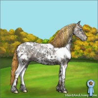 Horse Color:Painted White Spotted Chocolate Classic Champagne Ice Pearl Splash Tobiano 