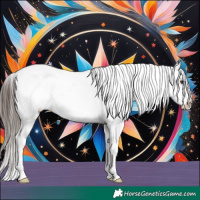 Horse Color:Liver Chestnut Ice Tobiano Near Leopard 