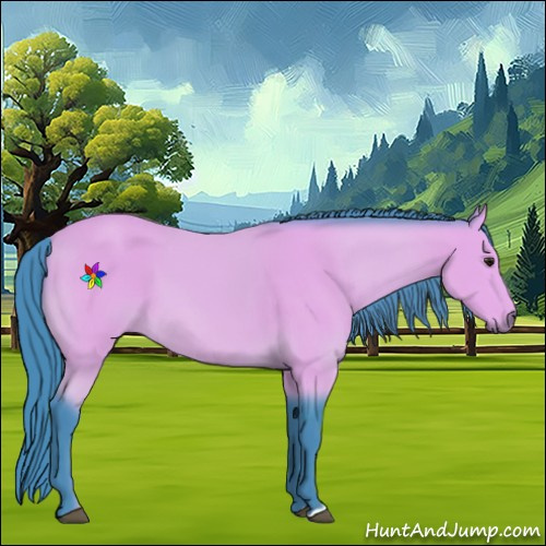 Horse Color:Watercolor Buckskin 