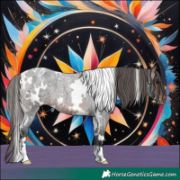 Horse Color:White Spotted Brown Roan Appaloosa 