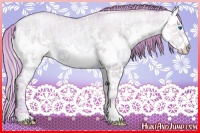 Horse Color:Watercolor Brown Ice Pearl Dun Splash