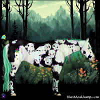 Horse Color:Watercolor Brown Ice Dun Splash Tobiano 