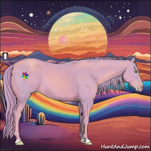 Horse Color:Watercolor Gold Champagne 