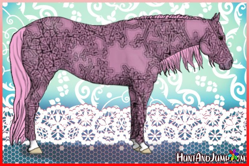 Horse Color:Watercolor Black Ice 