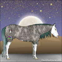 Horse Color:Watercolor Sable Champagne Ice Dun Splash