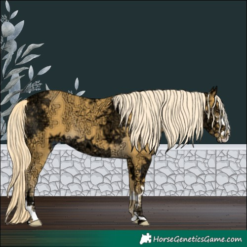 Horse Color:Palomino Ice 