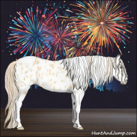 Horse Color:White Spotted Gold Cream Champagne Ice Tobiano Appaloosa 