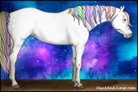 Horse Color:Gray Painted Chestnut Pearl 