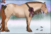 Horse Color:Brown Pearl and Buckskin Pearl