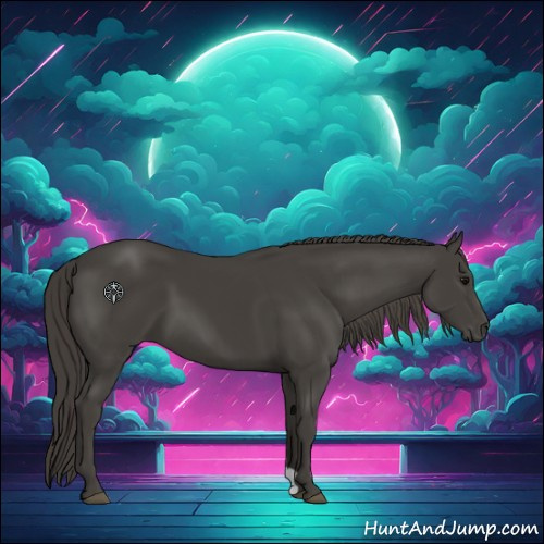 Horse Color:Smoky Black