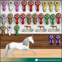 Horse Color:Smoky Creme Sabino Appaloosa 