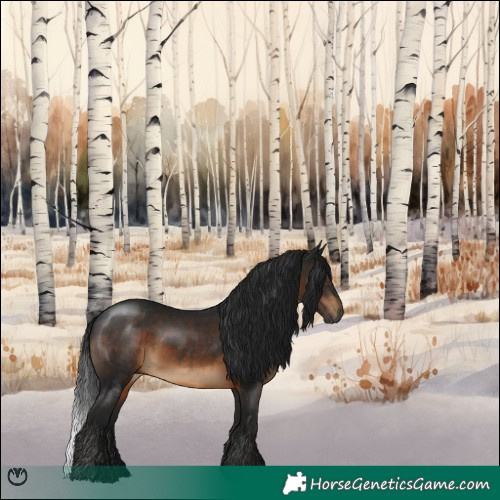 Horse Color:Gray Brown 