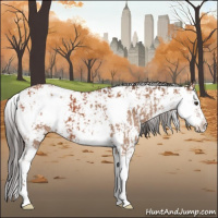 Horse Color:Bay Sabino  and Bay Sabino 