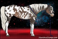 Horse Color:White Spotted Liver Chestnut Mushroom Blanket 