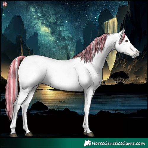 Horse Color:Gray Painted Chestnut 