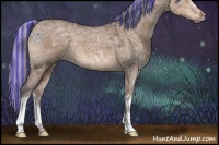 Horse Color:Painted Silver Brown Ice Dun 